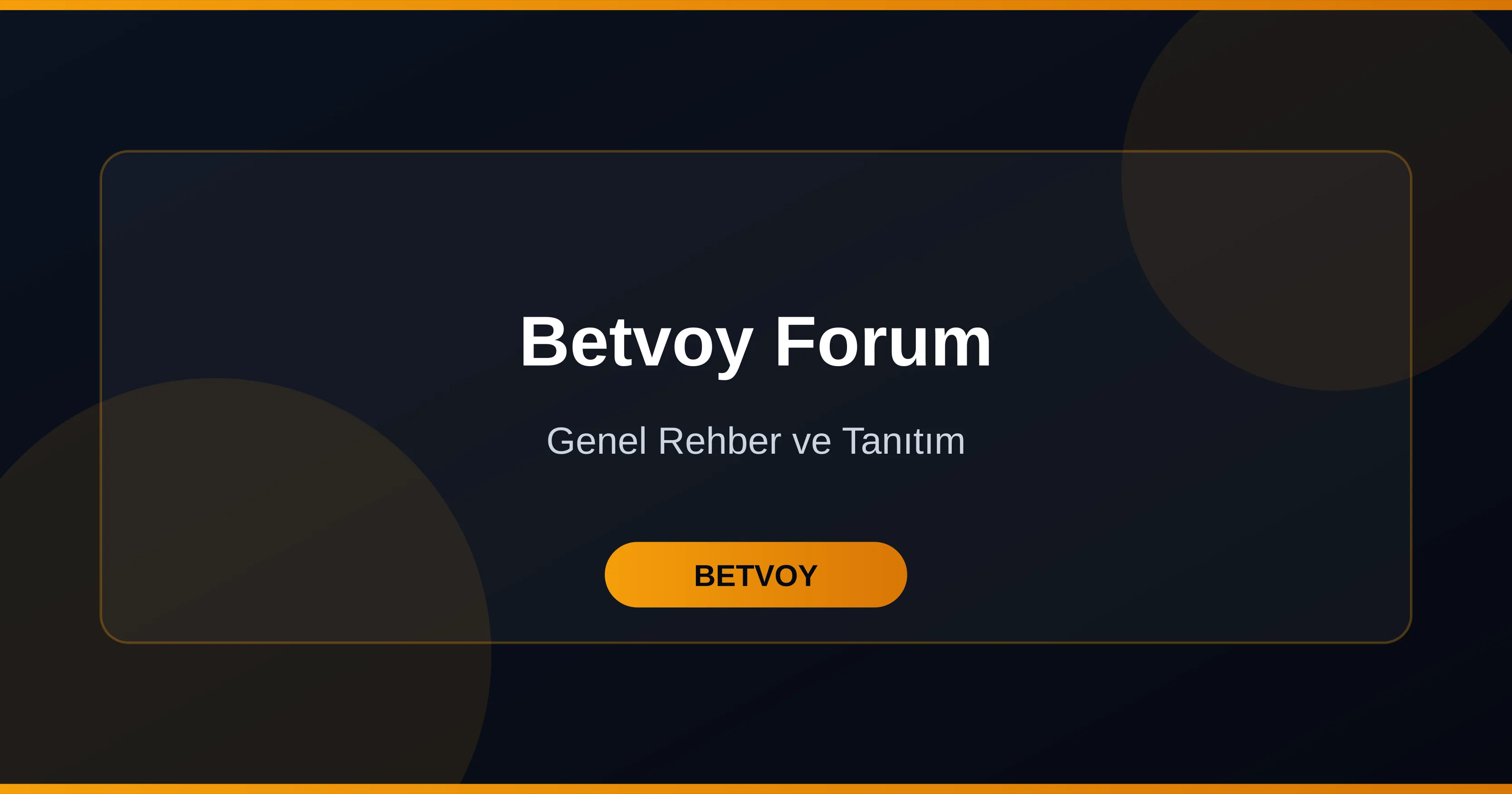 Betvoy Forum
