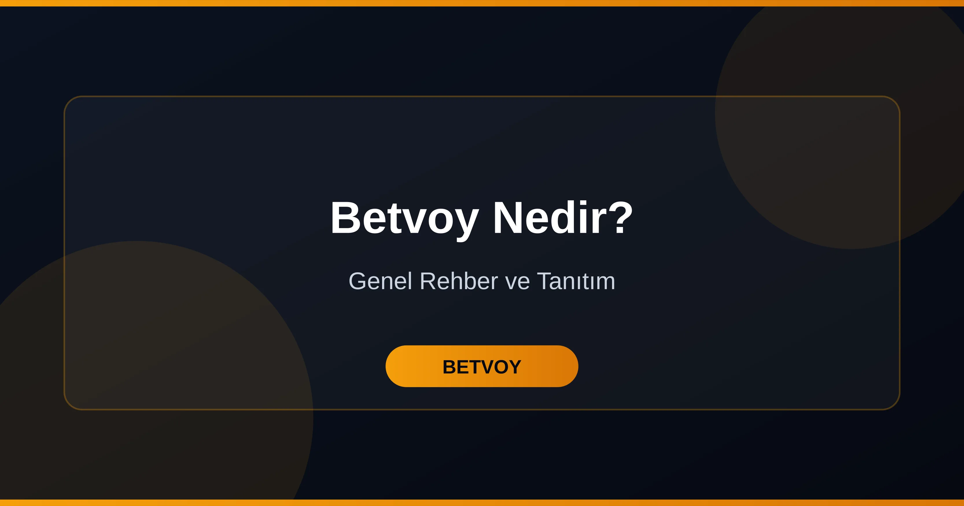 Betvoy Nedir? Platform Hakkında Genel Bilgiler