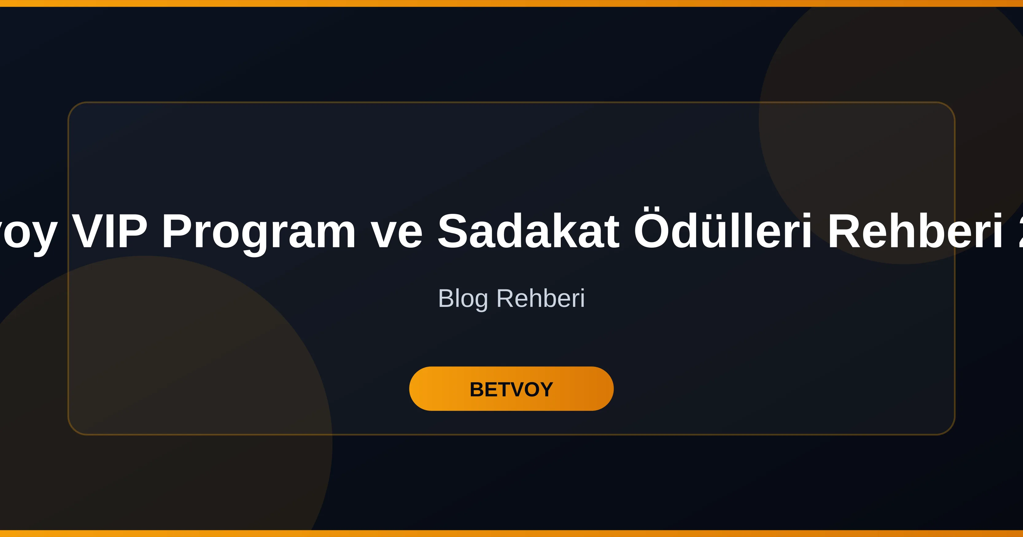 VIP Program ve Sadakat Ödülleri Rehberi